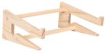 REM life GmbH Support d'ordinateur portable en bois - Marron