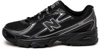 New Balance 740v2 Black Grey Silver Unisex Lage Sneakers