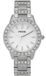 Fossil ES2362 Unisex Polshorloge Metaal/Staal Zilverkleurig Wit Analoog Quartz