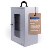 Magnetoplan smartphone opbergbox, 36 vakken, grijs