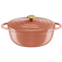 Tefal Air Soft Light CO30 30 cm Terracotta ovale gietijzeren braadpan