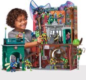 Playmates - Teenage Mutant Ninja Turtles: Mutant Mayhem - Speelset Hoofdkwartier - Meer dan 20 Actiekenmerken