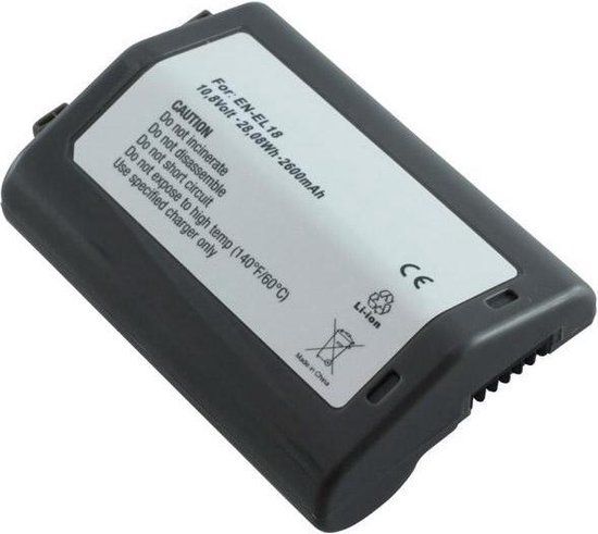 Merkloos Panda - (compatible) Camera accu voor Nikon D4
