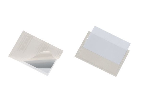 Durable Pocketfix - Transparant - Hoesje