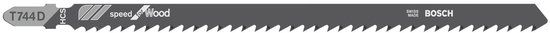 Bosch - Decoupeerzaagblad T 744 D Speed for Wood