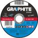 Graphite Serie - Disque à tronçonner Métal - 115mm - EN12413