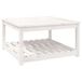 vidaXL Tuintafel 82,5x82,5x45 cm massief grenenhout wit