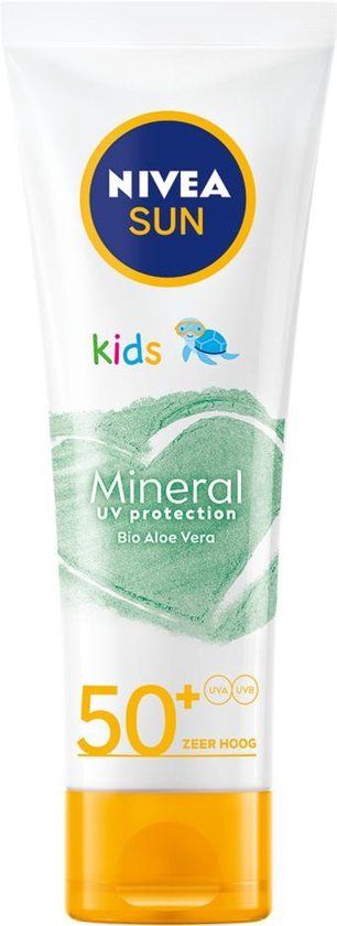 NIVEA SUN KIDS MINERAL UV Protection Zonnebrand Crème Gezicht SPF50+ - 50ML