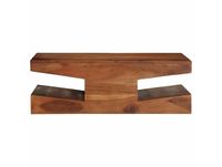 Maison Exclusive - Table basse 90x60x30 cm, acacia massif