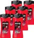 Axe 3-in-1 Douchegel, Facewash & Shampoo Mannen - Recharge Sport Refresh - 6 x 400 ml - Voordeelverpakking