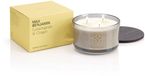 Max Benjamin Bougie parfumée Lemongrass & Ginger avec 3 mèches - 70 heures de combustion