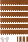 Vevor 6-Packs 40 x 8 inch Cortenstaal Landschapsranden, Roest