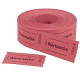 SIGEL GR554 waardemerken vouchermerken rol rood, 500 bons