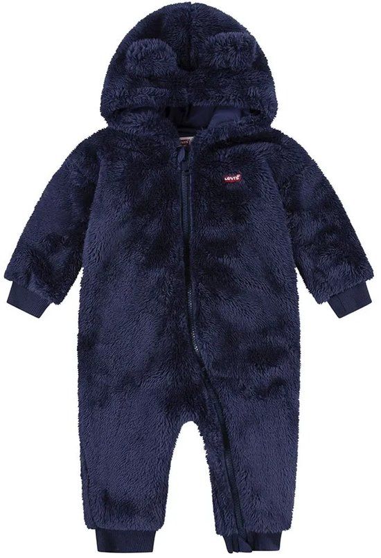 Levi's ® Kids Bear Sherpa Romper Blauw 9 Maanden Jongen
