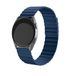 Strap-it magnetisch siliconen bandje - blauw - Geschikt voor Xiaomi Mi Watch