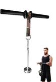 Yes4All Pols- en onderarmtrainer, polsroller en onderarmroller voor training, work-out, pols-/armtrainer, geschikt voor standaard halterschijven van 2,5 cm en Olympische halterschijven van 5,1 cm