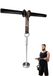 Yes4All Pols- en onderarmtrainer, polsroller en onderarmroller voor training, work-out, pols-/armtrainer, geschikt voor standaard halterschijven van 2,5 cm en Olympische halterschijven van 5,1 cm