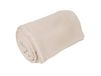 Beige Polyester Blanket 240x220 cm