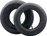 Merkloos Kruiwagenwiel bandenset buitenband + binnenband - 4.80/4.00x8 - ruitprofiel