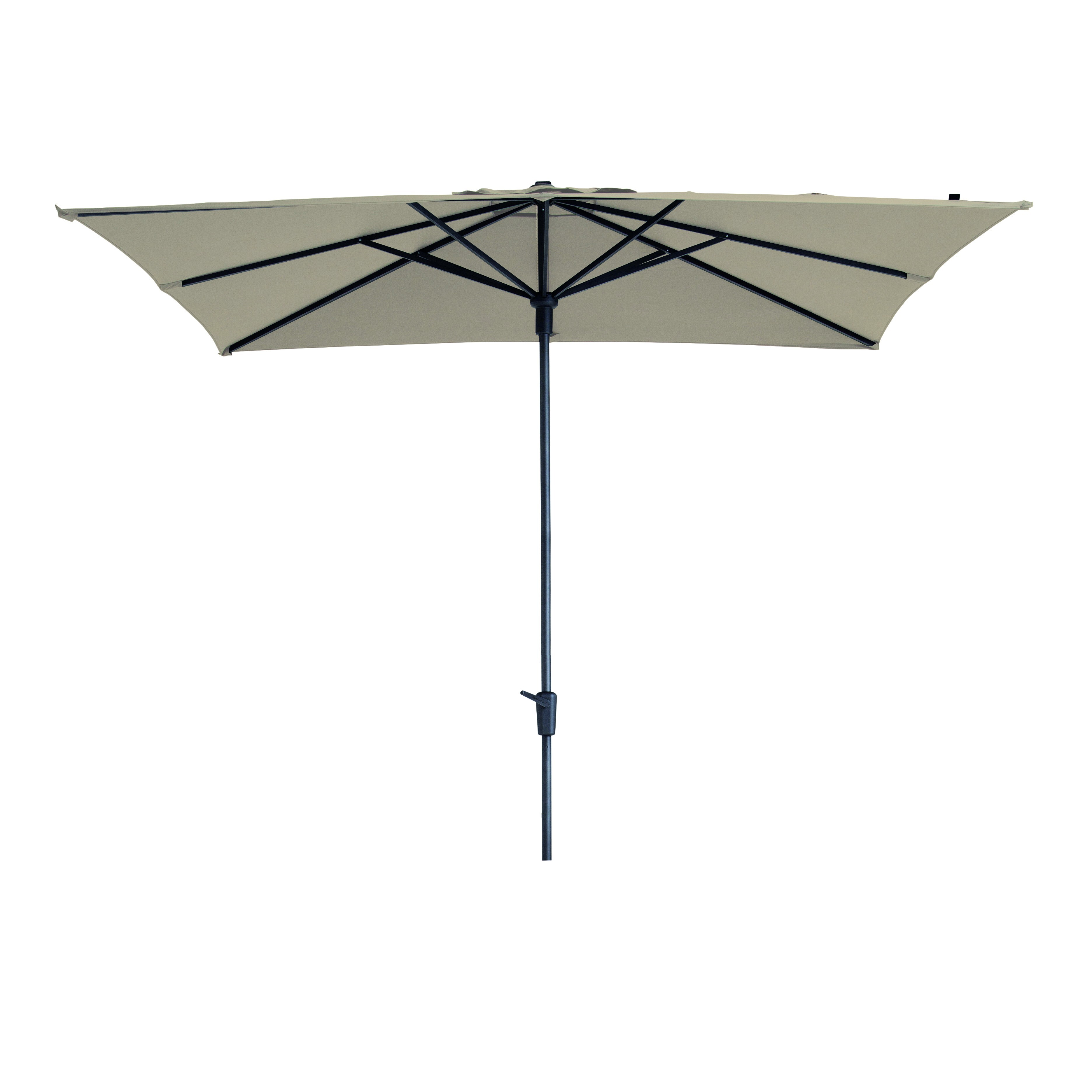 Madison parasol Syros square280x280cm Ecru