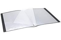 WAYTEX 931400 A4 documentbeschermer 40 weergaven 20 zakken polypropyleen hoes zwart