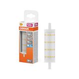 OSRAM LED Line LED-lamp met R7s retrofit-sokkel, 13 W / 1521 lm, helder, koud daglichtwit met 6500 K, niet dimbaar. IP20, loodvrij glas, 28 mm DM, 6-pack