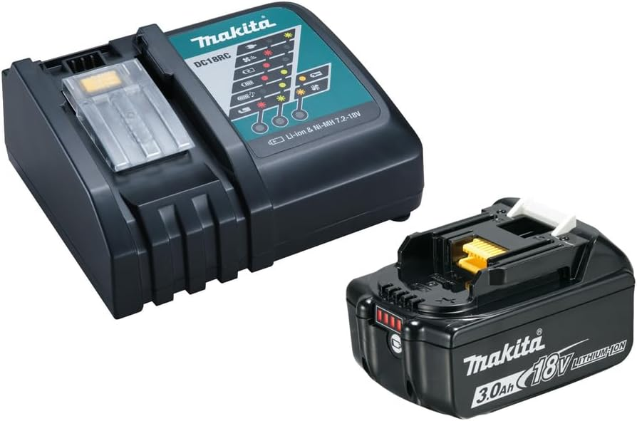 Makita Accu Starterset 18V DC18RC 1x BL1830B - 191A24-4