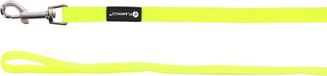Hondenriem Flamingo Hond Trainings- en zoeklijn Caspar Fluo geel 10m 17mm
