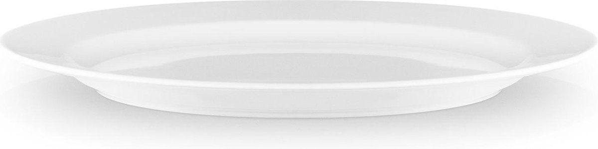 Eva Trio Legio - Ovaal bord - 31 cm - Porselein - Zilver