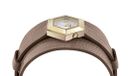 Philipp Plein La Jungle De Plein PW6FA0325 Horloge - Leer - Oranje -  Ø 28 mm
