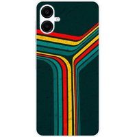 Samsung Galaxy A06 Retro lines bedrukt siliconen hoesje