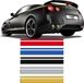 AutoStyle AutoStripe Cool350 Universele zelfklevende striping - Goud - 2+3mm x 975cm