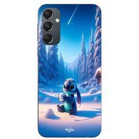 Maniacase Coque Pour Samsung Galaxy A34 Stitch mignon neige étoilée 3D