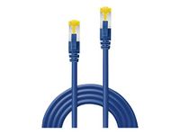 Lindy Netwerkkabel Cat.7 S/FTP, cuvier, LSOH, 600 MHz, blauw, 10 m