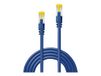 Lindy Netwerkkabel Cat.7 S/FTP, cuvier, LSOH, 600 MHz, blauw, 10 m
