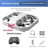 Mini afstandsbedieningsdrone zonder camera Levensduur batterij: 8 Min Wit
