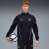 Puma OM tracksuitjack King Anthem 2025/26 Blauw Polyester Mannen S