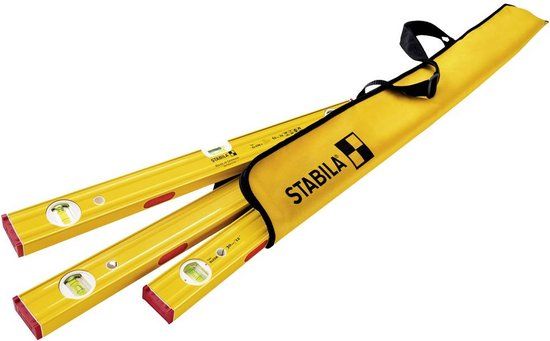 STABILA 19716 PRO SET 80 ASM, 4-delige magnetische waterpas set