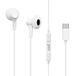 Cool Stereo Type C hoofdtelefoon met microfoon (digitaal) wit
