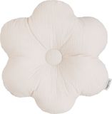 Baby's Only Sierkussen babykamer bloem Calm - Warm Linen - 45x40 cm - Inclusief kussenvulling