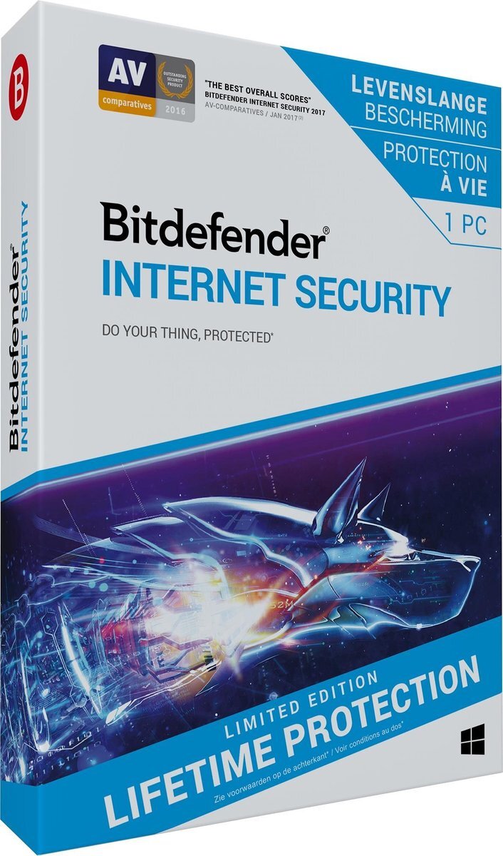 Bitdefender Internet Security (Lifetime/1 Apparaat)