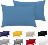 Dreamzie Kussensloop 50 x 70 cm (set van 2) - Blauw - 100% Katoen