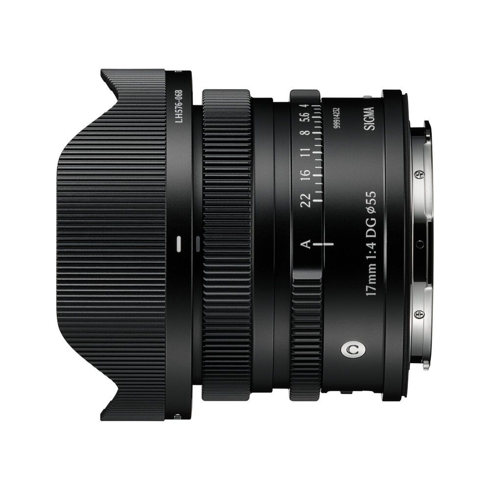 Sigma 17mm f/4.0 DG Contemporary L-mount lens - Black