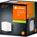 LEDVANCE ENDURA Classic Square Down buitenwandlamp, wit, GU10 voet (max 35W), IP44