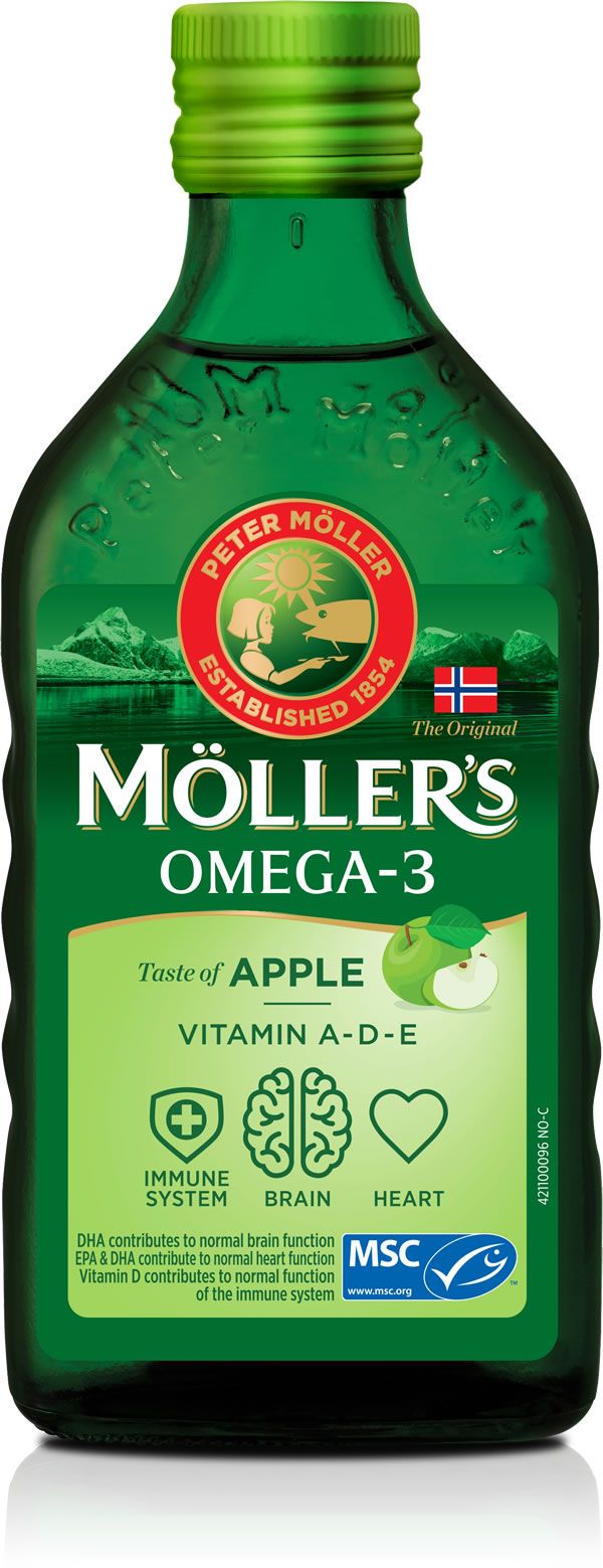 Möller's Omega-3 Appel - 250 ml