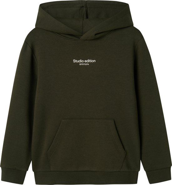 NAME IT NKMBRODY LS NREG SWEAT WH BRU NOOS Jongens Trui - maat 116 - rosin