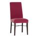 Eysa Set van 2 bi-elastische stoelhoezen met rugleuning, kleur: bordeaux, design Harlem