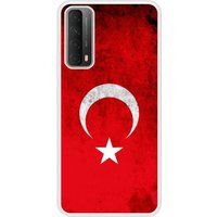 P Smart 2021 Drapeau Turquie Bedrukt siliconen hoesje
