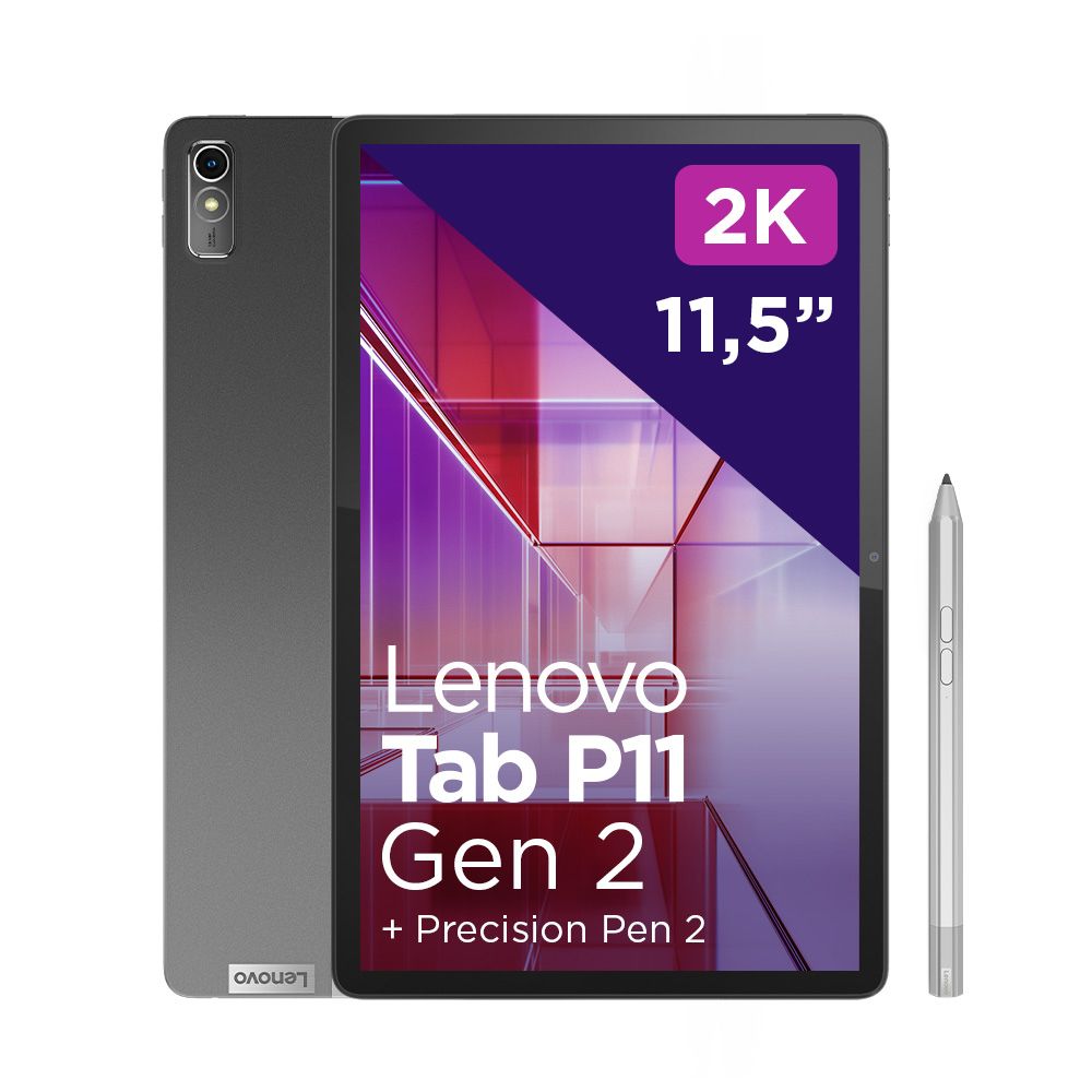 Lenovo Tab P11 / WiFi 6E / 128 GB / Grijs