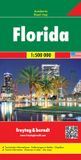 FLORIDE: 62Damrak FB Florida Wegenkaart 1:500 000